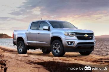 Insurance rates Chevy Colorado in Charlotte