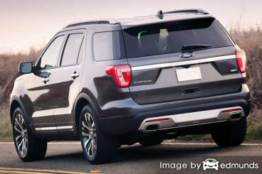 Insurance quote for Ford Explorer in Charlotte