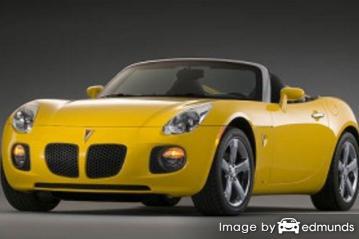 Insurance rates Pontiac Solstice in Charlotte