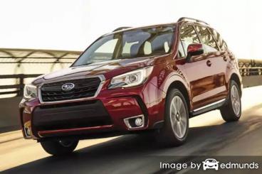 Insurance quote for Subaru Forester in Charlotte
