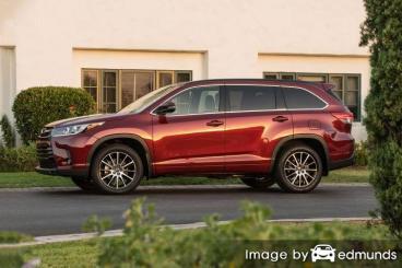 Insurance quote for Toyota Highlander in Charlotte