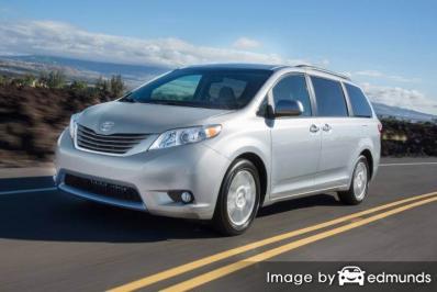 Insurance quote for Toyota Sienna in Charlotte