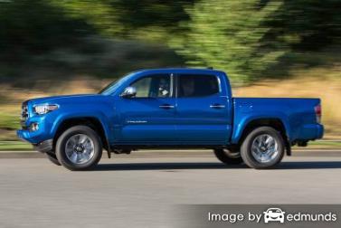 Insurance rates Toyota Tacoma in Charlotte