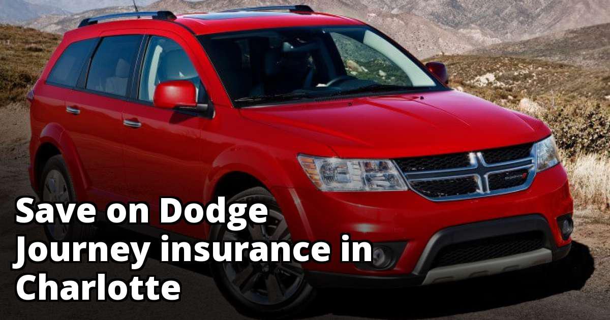 Cheapest Dodge Journey Insurance in Charlotte, NC